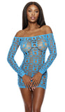SS9304 stunning geometric print chemise by Showtime