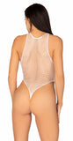 89314 Industrial Net™ snap crotch tank bodysuit by Leg Avenue