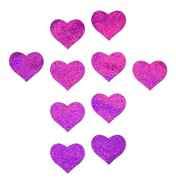 Pastease mini glitter Hearts nipple covers